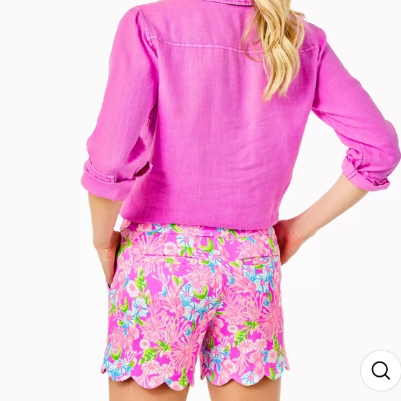 {Lilly Pulitzer} Brand New Buttercup Knit Shorts - Picture 6 of 6